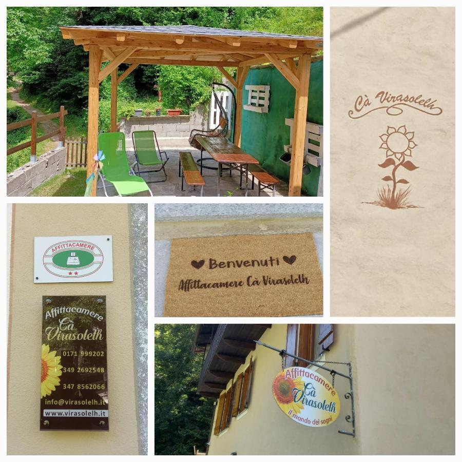 Ca' Virasolelh Hotell Macra Exteriör bild